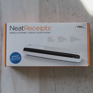 NeatReceipts Mobile Scanner and digital filing system